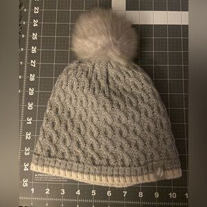 Heat Holders Cozy Gray Beanie Youth Girls 8